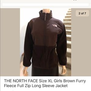 The northface denali Brown